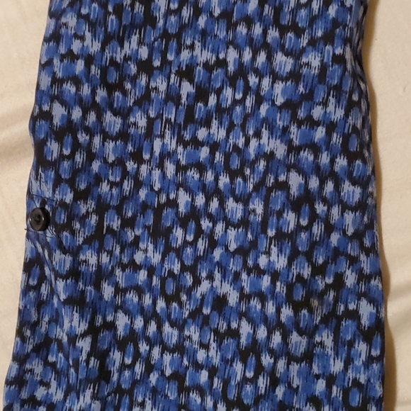 🛍XXI (Forever 21) shirt dress, beautiful pattern, Size M, EUC - Picture 3 of 12